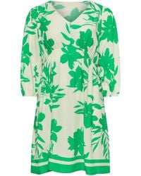 Evans - Floral Midi Dress - Lyst