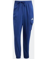adidas - Small Essentials Logo Cargo Joggers - Lyst