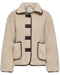 Jdy - Borg Teddy Jacket - Lyst