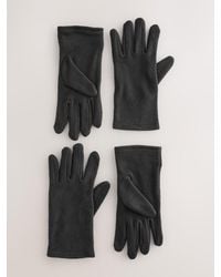 Next - Fleece Gloves 2 Pack - Lyst