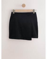 Next - Corduroy Mini Wrap Skirt - Lyst