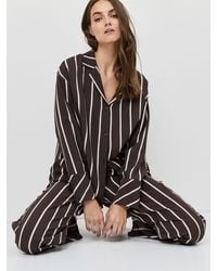 ARUELLE - Long Sleeve Stripe Pyjama Set - Lyst