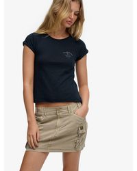 Superdry - Cargo Mini Skirt - Lyst