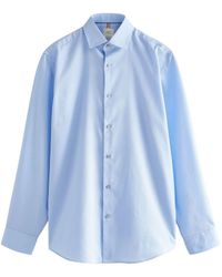 Next - Regular Fit Easy Care Textured Single Cuff Smart Shirt - Lyst