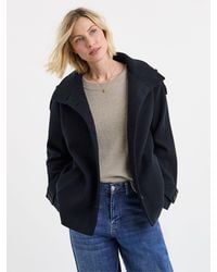 JD Williams - Funnel Neck Short Jacket - Lyst