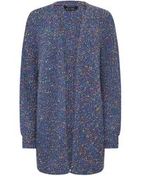 M Com - Chunky Cable Cardigan - Lyst