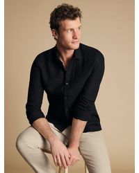 Charles Tyrwhitt - Slim-Fit Hemd Aus Pure 100% Leinen - Lyst
