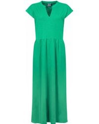 Weird Fish - Reed Plain Jersey Notch Neck Maxi Dress - Lyst