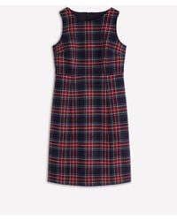 Boden - Annie Check Shift Dress - Lyst