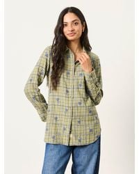 FatFace - Fatface Olivia Petite Embroidered Shirt - Lyst