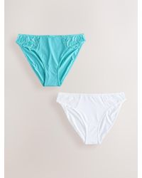 Next - Embroidered Knickers 2 Pack - Lyst