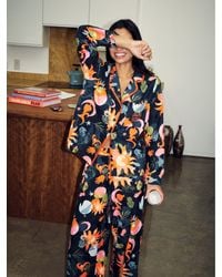 Never Fully Dressed - Corazon Cotton Button Through Shorts Set Pyjamas - Lyst