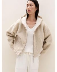 The White Company - Borg Jacket - Lyst