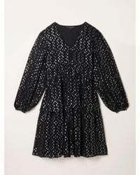 FatFace - Fatface Lenny Metallic Mini Dress - Lyst