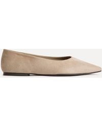 Linzi - Candid Wide Fit Point Toe Flat Ballet Pumps - Lyst