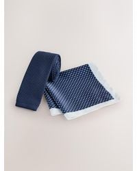 Next - Tie Pocket And Square Set - Lyst