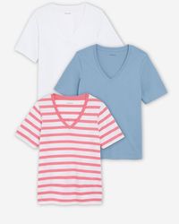 JD Williams - V-Neck Tops 3 Pack - Lyst