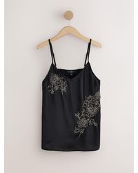 Next - Sequin Embellished Cami Top - Lyst