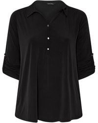 Evans - Collared Jersey Shirt - Lyst