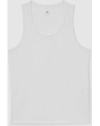 Reiss - Cotton Stretch Vest - Lyst