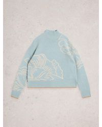 White Stuff - Stuff Fenella Floral Jumper - Lyst