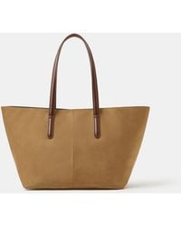 Accessorize - Suedette Tote Bag - Lyst