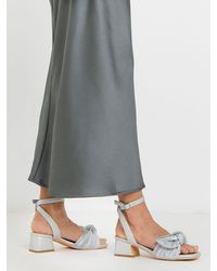 Simply Be - Extra Wide Fit Side Bow Low Block Heels - Lyst