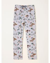 FatFace - Fatface Off Piste Print Pyjama Bottoms - Lyst