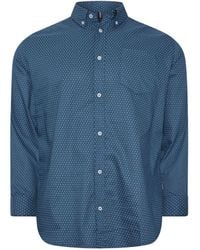BadRhino Big & Tall - Geometric Party 100% Cotton Shirt - Lyst