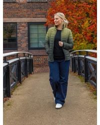 Roman - Wide Leg Stretch Denim Jeans - Lyst