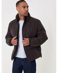 Threadbare - Funnel Neck Puffer Jacket - Lyst