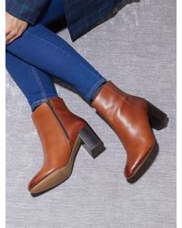 Jones Bootmaker - Neptune Stiefeletten Aus Leder Mit Absatzeu 36 (Uk 3) - Lyst
