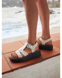 Linzi - Subtract Gladiator Style Flatform Sandals - Lyst