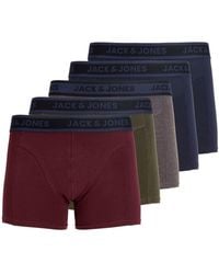 Jack & Jones - Boxer Shorts 5 Pack - Lyst