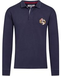 Raging Bull - Classic Long Sleeve Rugby 100% Cotton Shirt - Lyst
