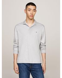 Tommy Hilfiger - Regular Fit Long Sleeved Liquid Polo Shirt - Lyst