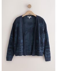 Next - Palm Tree Pattern Cardigan - Lyst