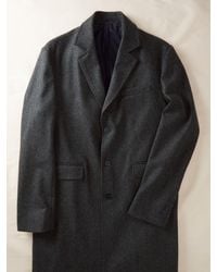 aubi - Ramsden Wool Overcoat - Lyst