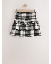 Next - Check Rara Mini Skirt - Lyst