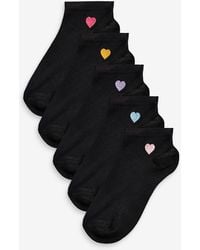 Next - Motif Trainer Socks 5 Pack - Lyst
