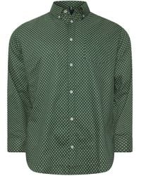 BadRhino Big & Tall - Geometric Party 100% Cotton Shirt - Lyst
