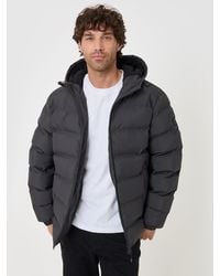 Threadbare - Padded Hooded Jacket - Lyst