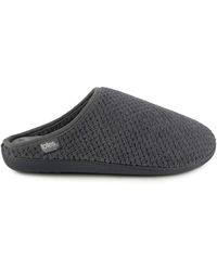 Totes - Popcorn Slip-On Mule Slippers With Memory Foam - Lyst