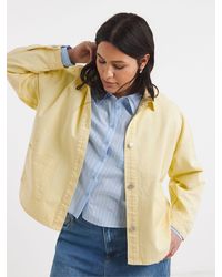 Simply Be - Button Through Shacket - Lyst