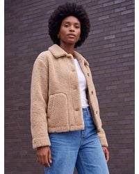 Roman - Collared Borg Fleece Jacket - Lyst