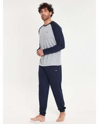 Threadbare - Blend Long Sleeve Pyjamas Set - Lyst
