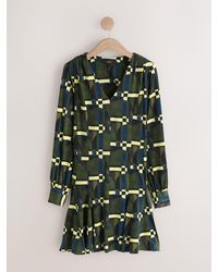 Next - Long Sleeve A-Line Mini Dress - Lyst