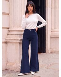 Roman - Petite Front Pocket Denim Jeans - Lyst