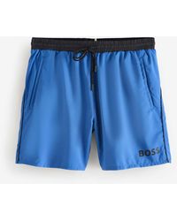 BOSS - Starfish Quick Dry Swim Shorts - Lyst
