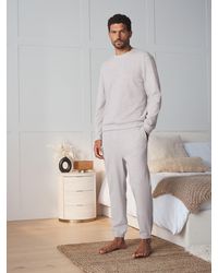 Next - Light Long Sleeve Waffle Pyjamas Set - Lyst